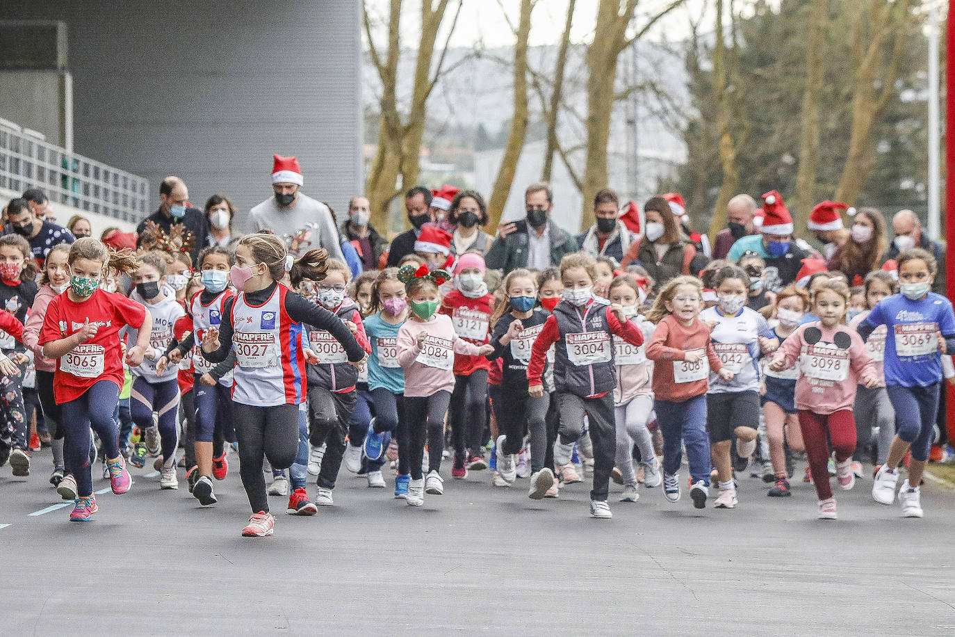 Fotos: Así fue la Carrera de Nochebuena de los niños