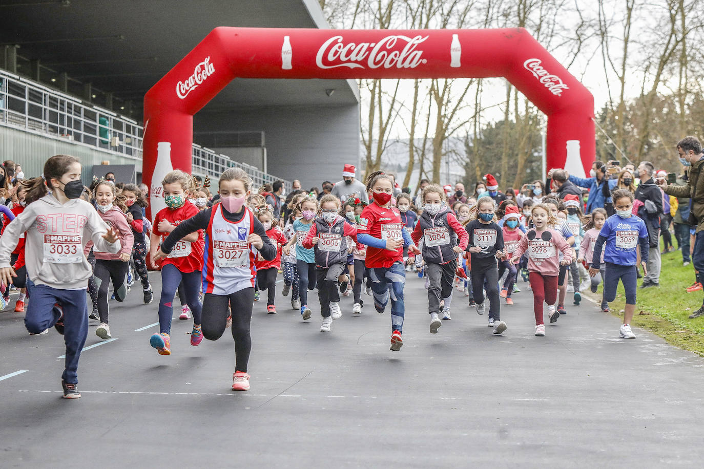 Fotos: Así fue la Carrera de Nochebuena de los niños