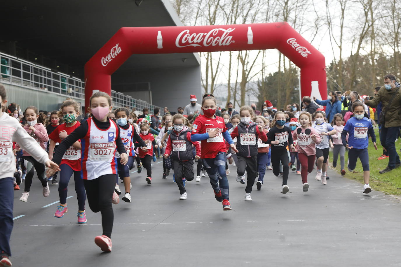 Fotos: Así fue la Carrera de Nochebuena de los niños