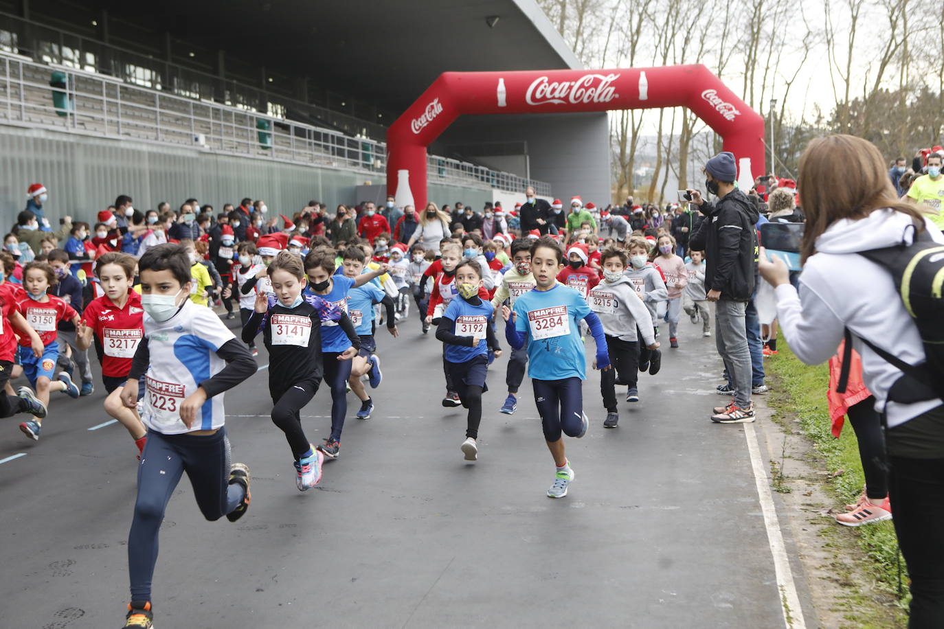 Fotos: Así fue la Carrera de Nochebuena de los niños