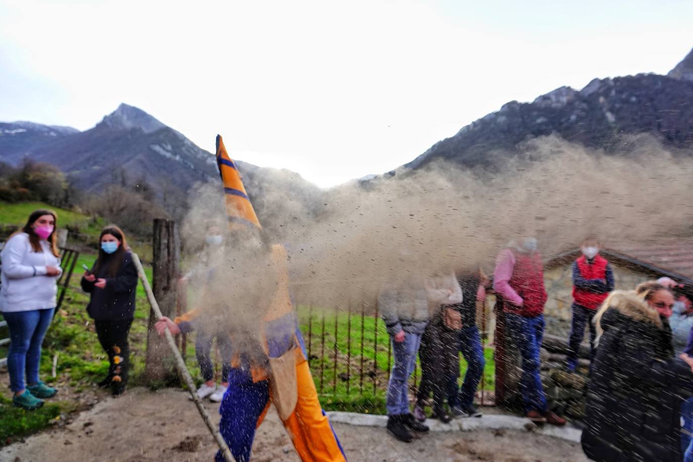 Fotos: El Aguinaldo pongueto regresa a las calles de Beleño