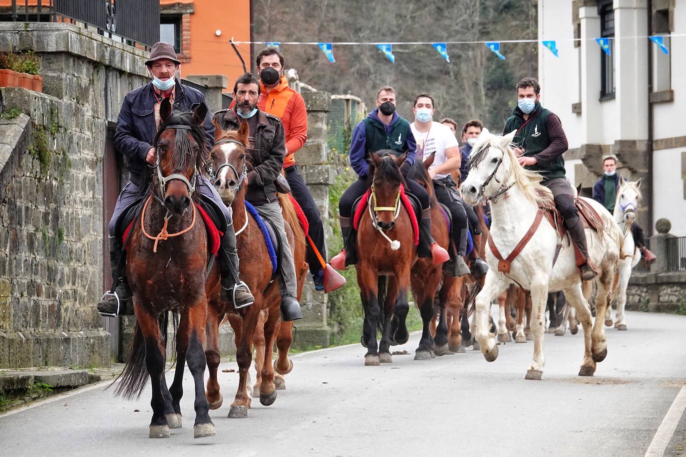 Fotos: El Aguinaldo pongueto regresa a las calles de Beleño