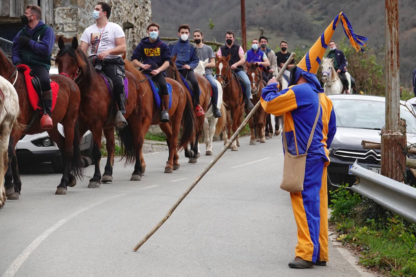 Fotos: El Aguinaldo pongueto regresa a las calles de Beleño