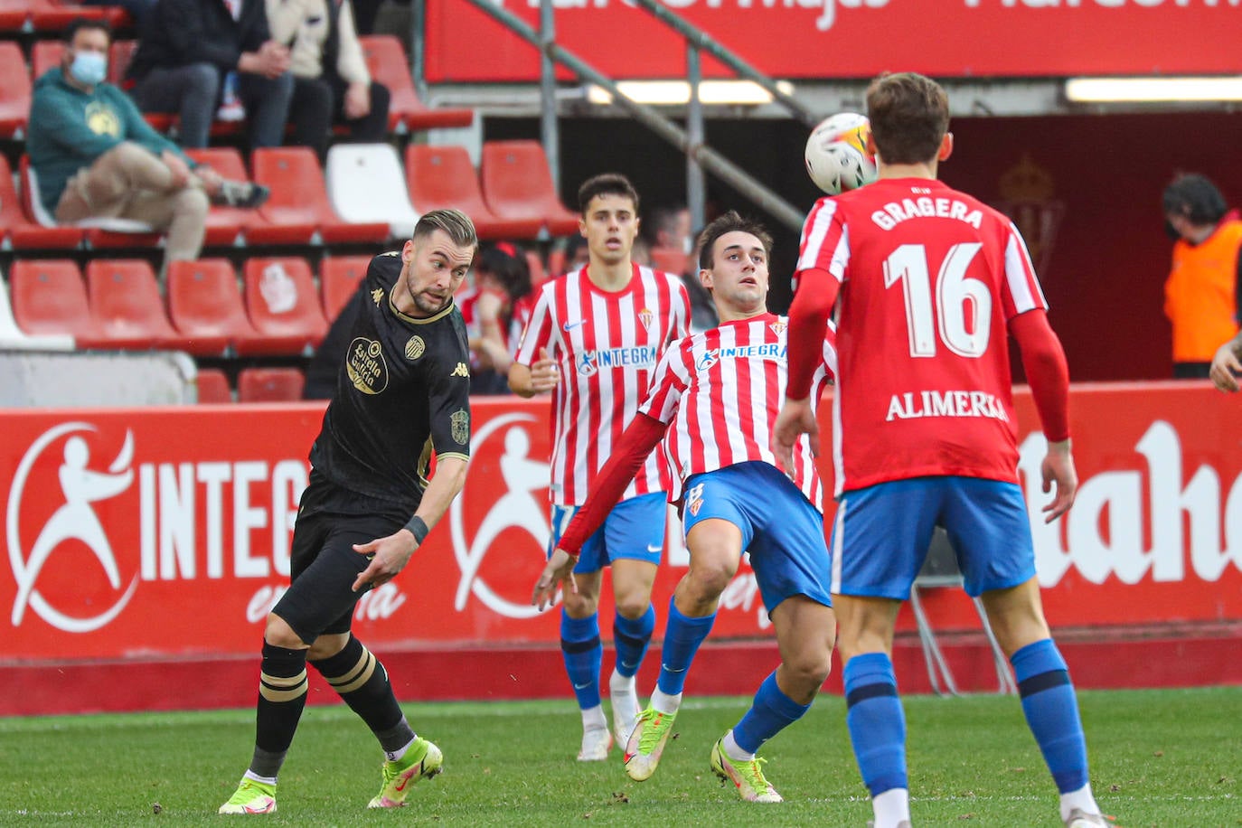 Fotos: Las imágenes de las mejores jugadas del Sporting - Lugo