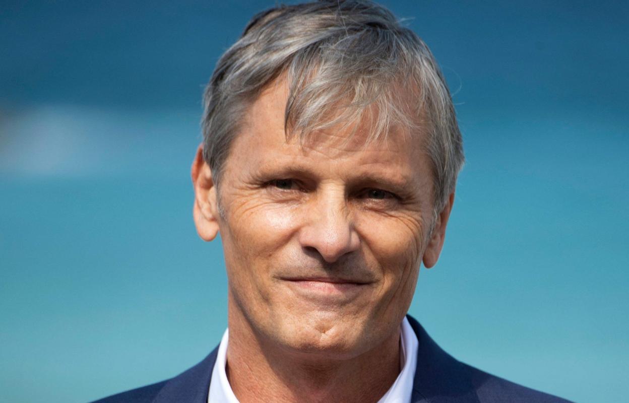 Viggo Mortensen, en San Sebastián en 2020. 