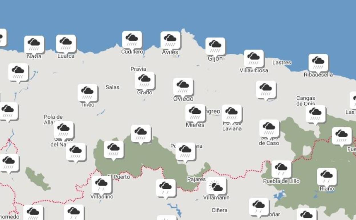 Asturias, en alerta por olas de hasta siete metros