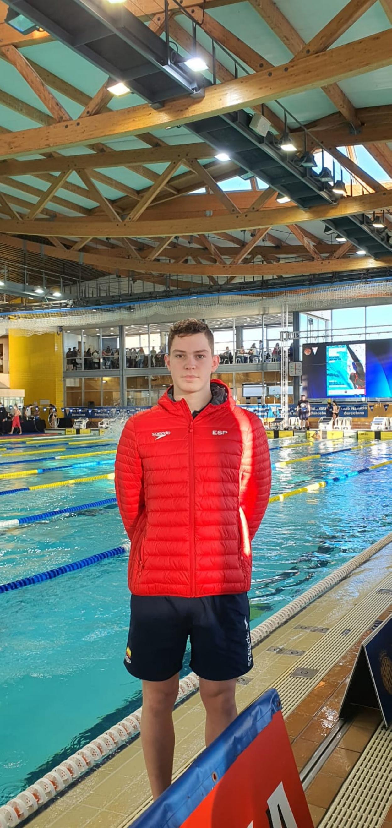 Álvaro Zornoza, durante una competición reciente. 