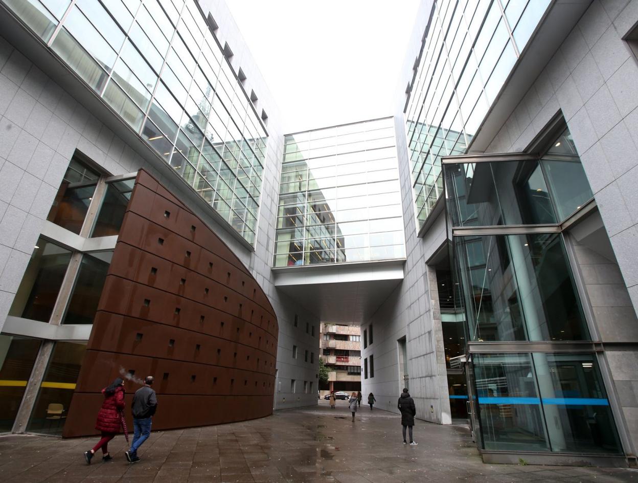 El Palacio de Justicia, sede de la Sección Segunda de la Audiencia. 