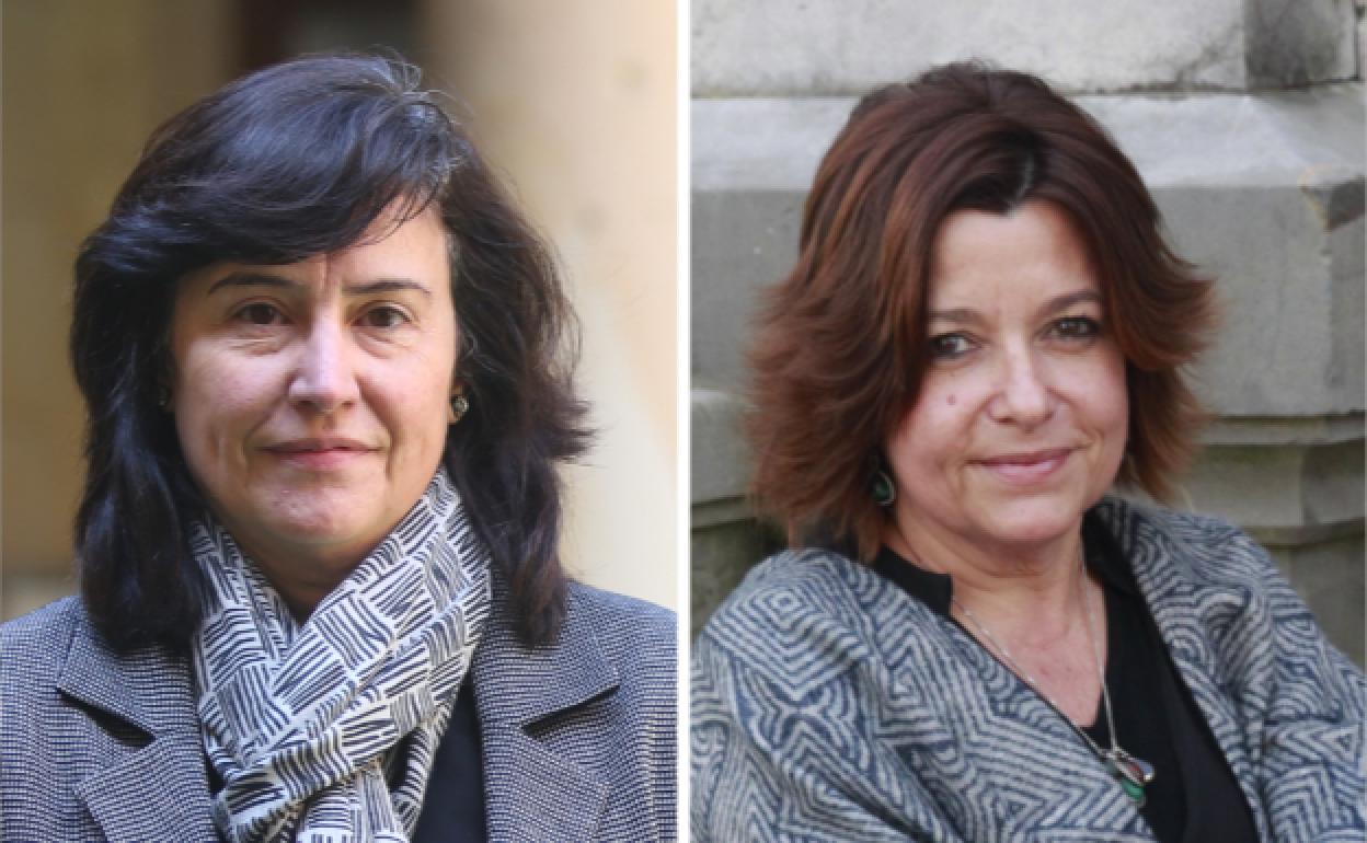 Susana Menéndez Requejo, exvicerrectora de Transferencia y Relaciones con la Empresa, y Carmen Adams, exvicerrectora de Extensión Universitaria y Proyección Cultural