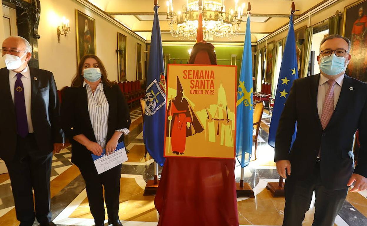 Presentación del cartel de la Semana Santa de Oviedo 