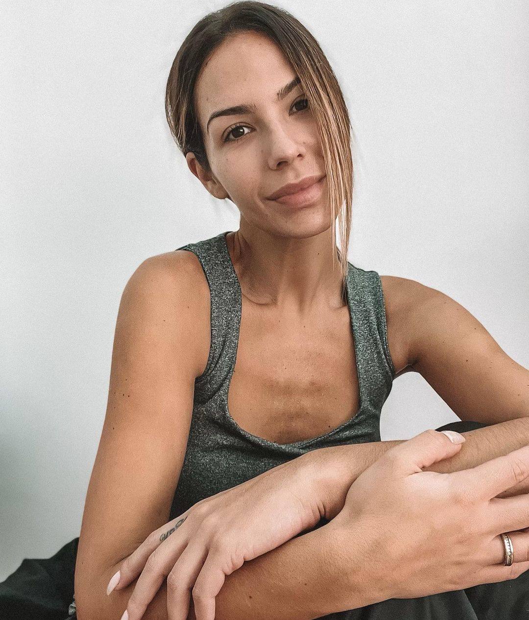 Tamarra Gorro muestra su cara más triste tras separarse de Ezequiel Garay.