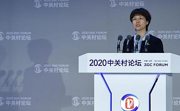 Shi Zhengli, experta en coronavirus de murciélago del Instituto de Virología de Wuhan.