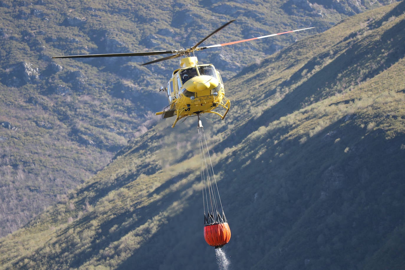 La rápida actuación de los servicios de emergencias impidió que el incendio entrase en la reserva natural de Muniellos, situada en la vertiente inmediatamente aledaña a la zona donde se estaba produciendo el fuego, que tiene todos las indicios de haber sido provocado, como comentaron algunos vecinos de la zona.