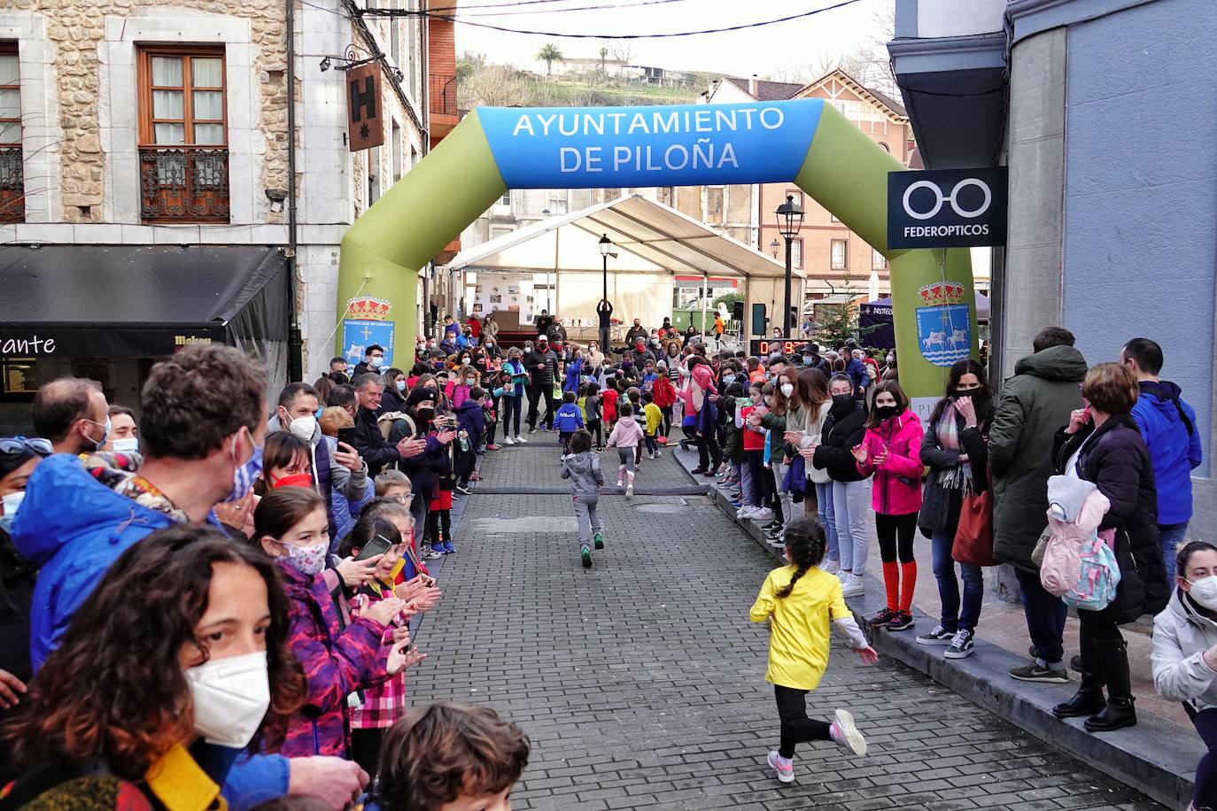 Dimas Pereira se impone en el Cayón Trail de Infiesto, una carrera que sigue siendo «el plan favoristo» de los corredores de la región.