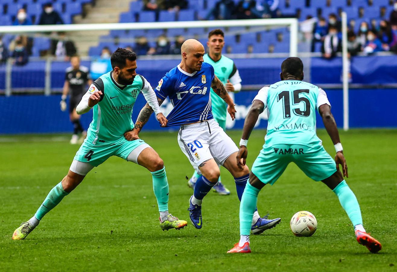 Fotos: Las mejores jugadas entre el Real Oviedo y el Huesca (3-3)