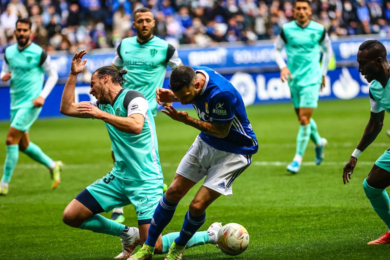 Fotos: Las mejores jugadas entre el Real Oviedo y el Huesca (3-3)