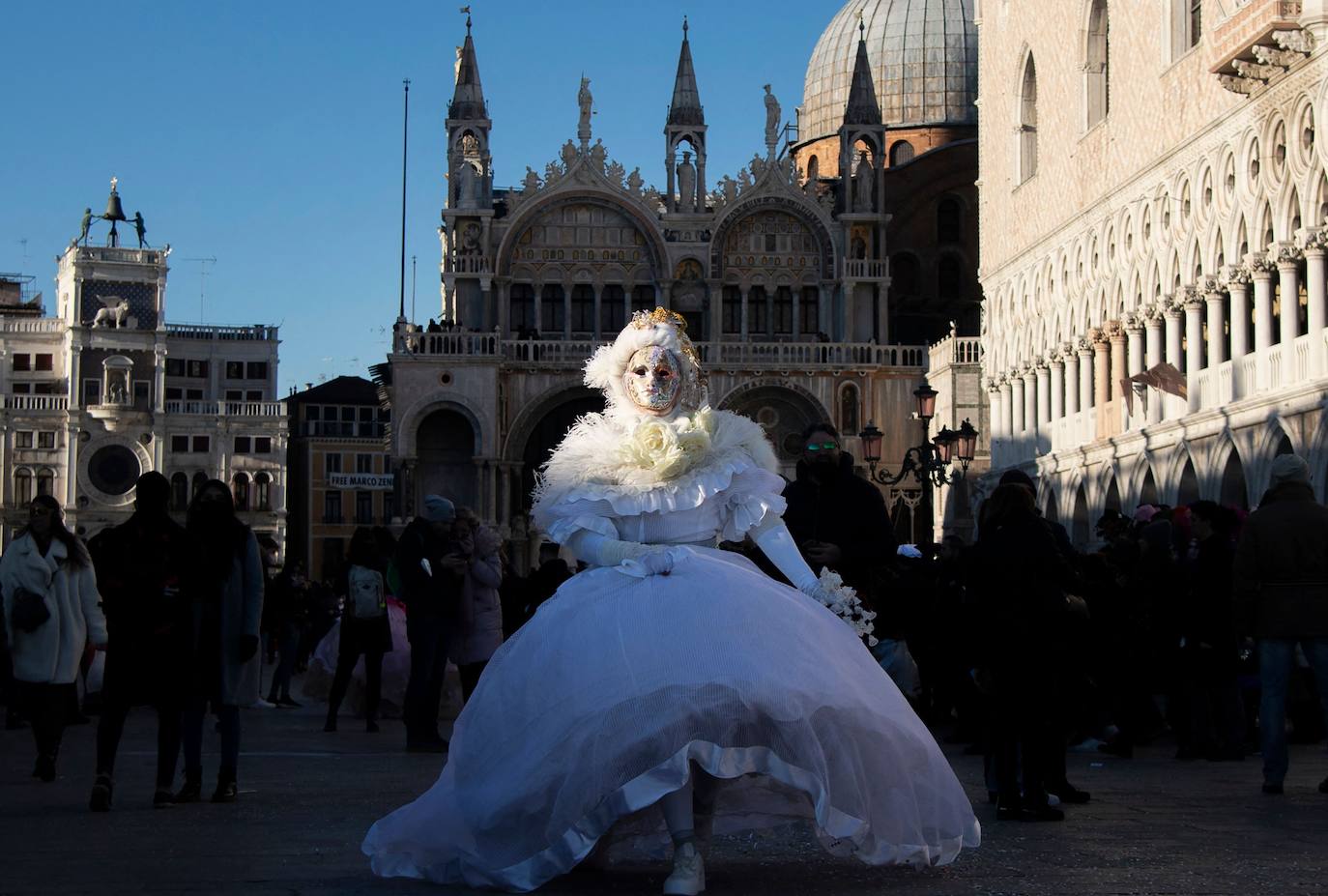 El carnaval de Venecia comenzó el pasado 12 de febrero y se prolongará hasta el próximo 1 de marzo