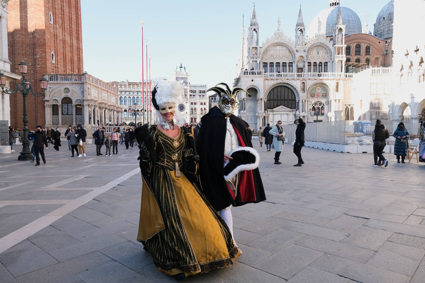 El carnaval de Venecia comenzó el pasado 12 de febrero y se prolongará hasta el próximo 1 de marzo