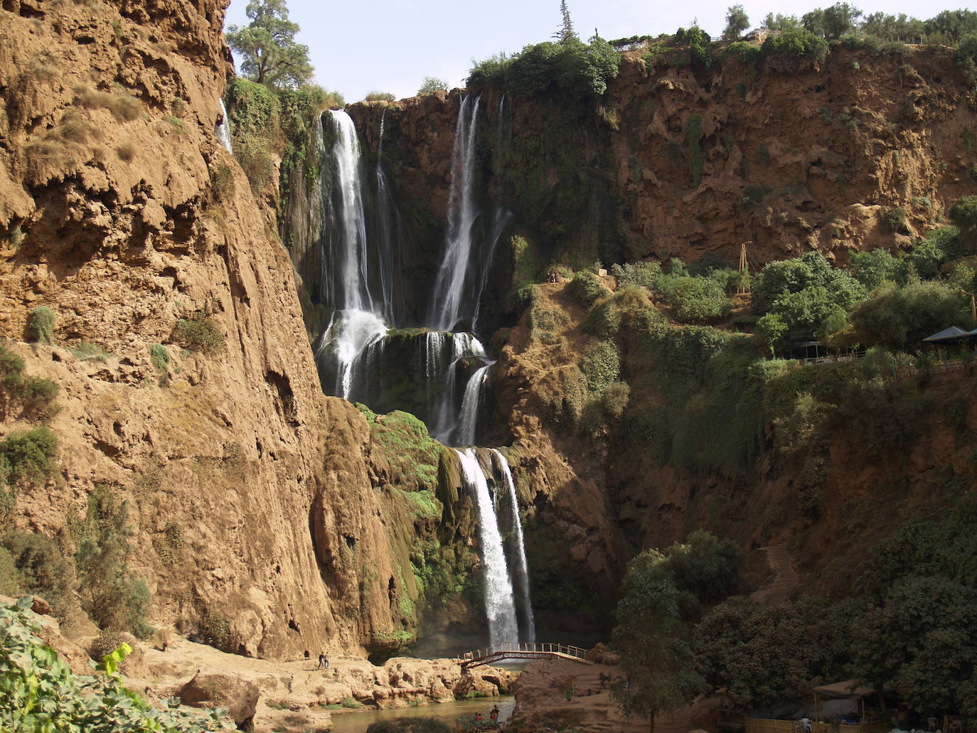 Recorrido por algunos de los saltos de agua más increíbles del planeta | En la imagen, cascadas de Uzud, en Marruecos