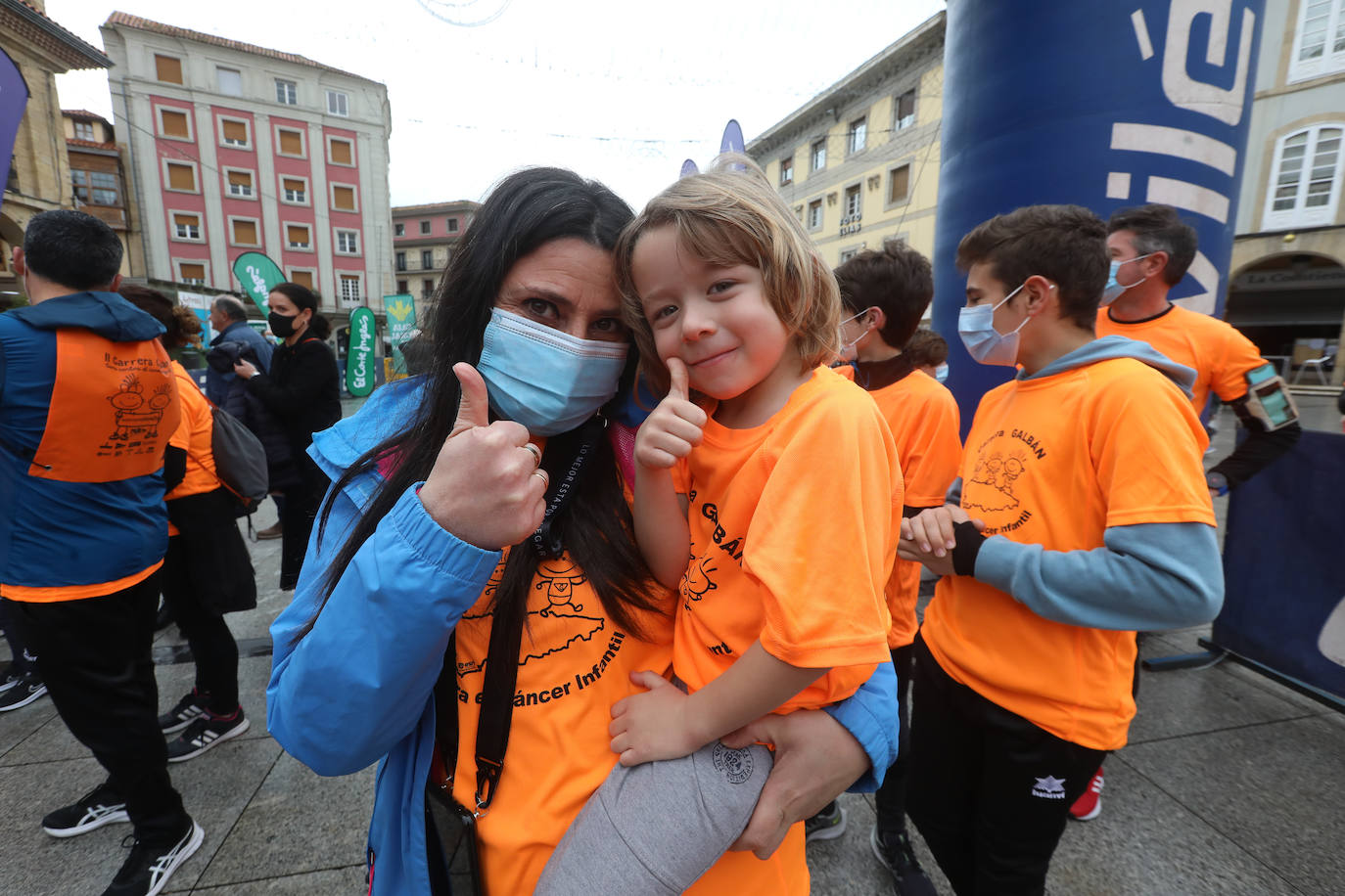 52 concejos de la región se visten de naranja en una carrera colectiva contra el cáncer infantil, organizada por la Asociación Galbán. El objetivo, recaudar fondos para promover la investigación bajo el lema «Una mejor supervivencia es posible». 