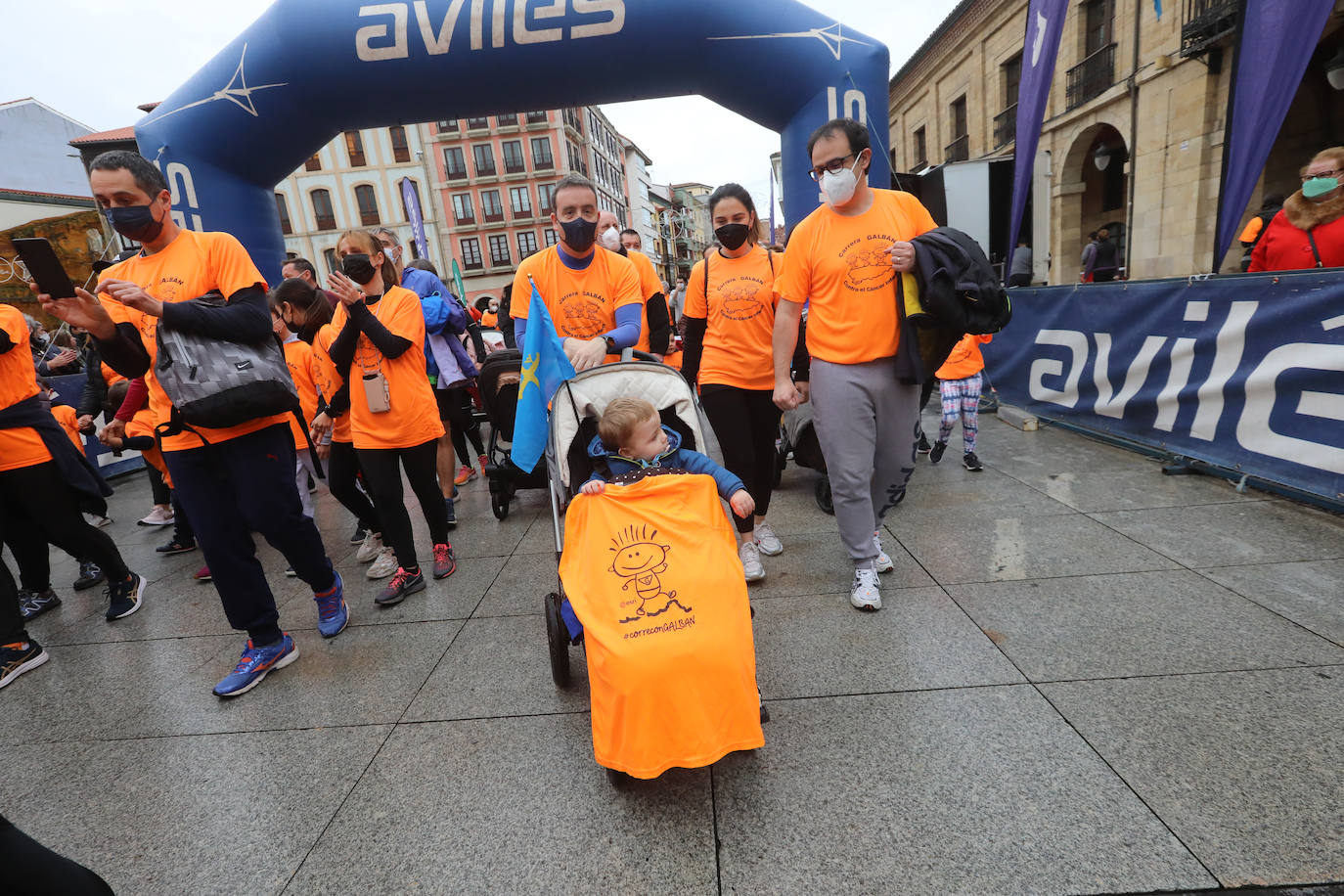 52 concejos de la región se visten de naranja en una carrera colectiva contra el cáncer infantil, organizada por la Asociación Galbán. El objetivo, recaudar fondos para promover la investigación bajo el lema «Una mejor supervivencia es posible». 