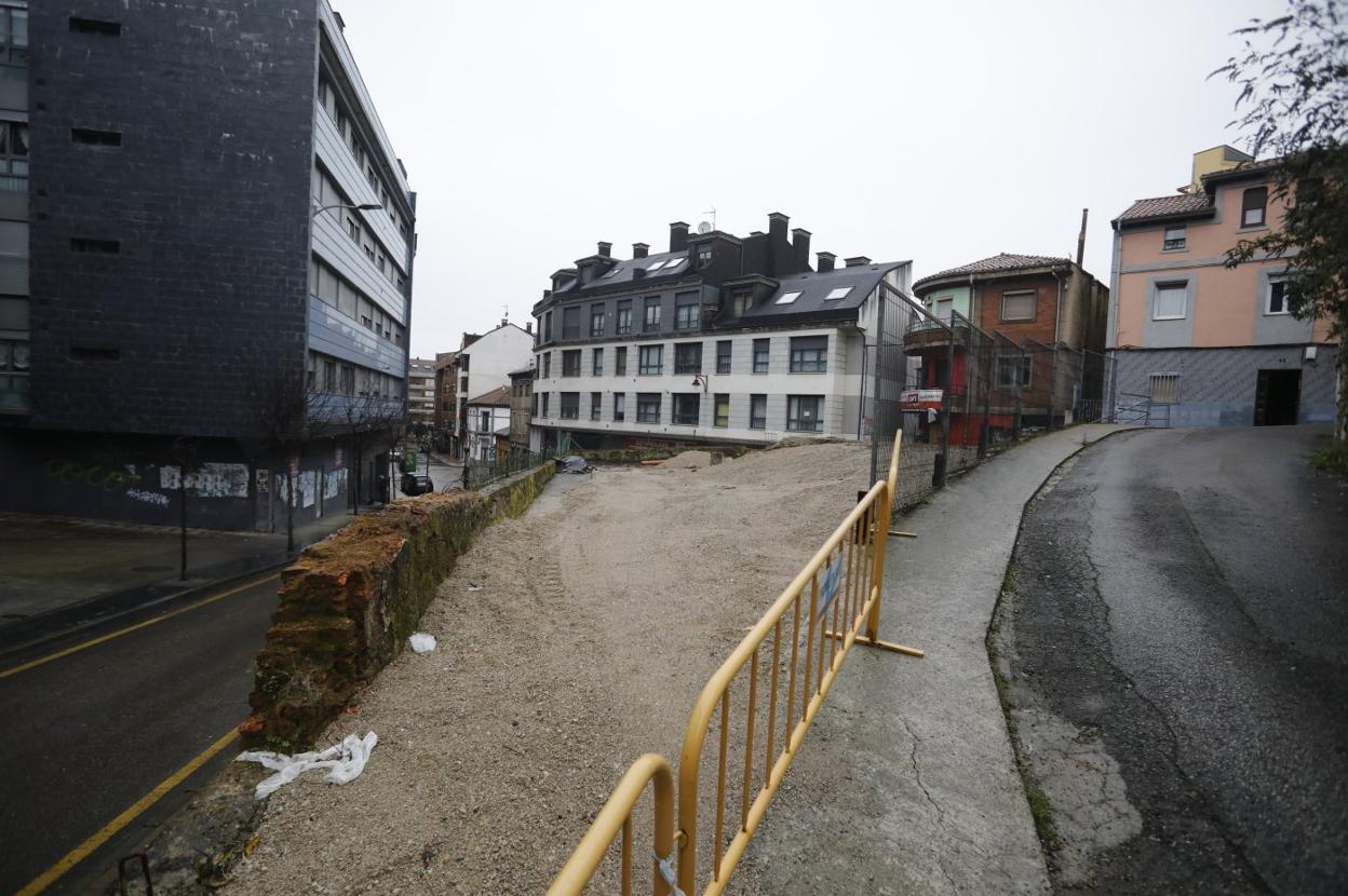 Actual estado de la parcela que está siendo recuperada. 