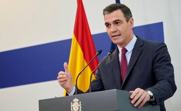 El presidente del Gobierno, Pedro Sánchez.