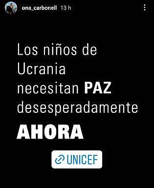 Imagen compartida por Ona Carbonell. 