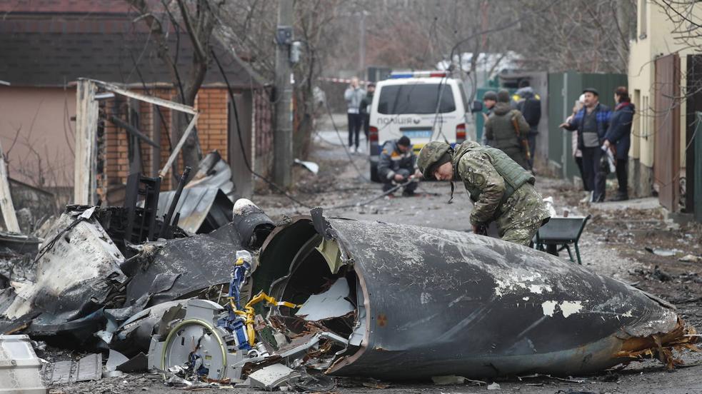 Segunda jornada de invasión de Rusia a Ucrania, en imágenes