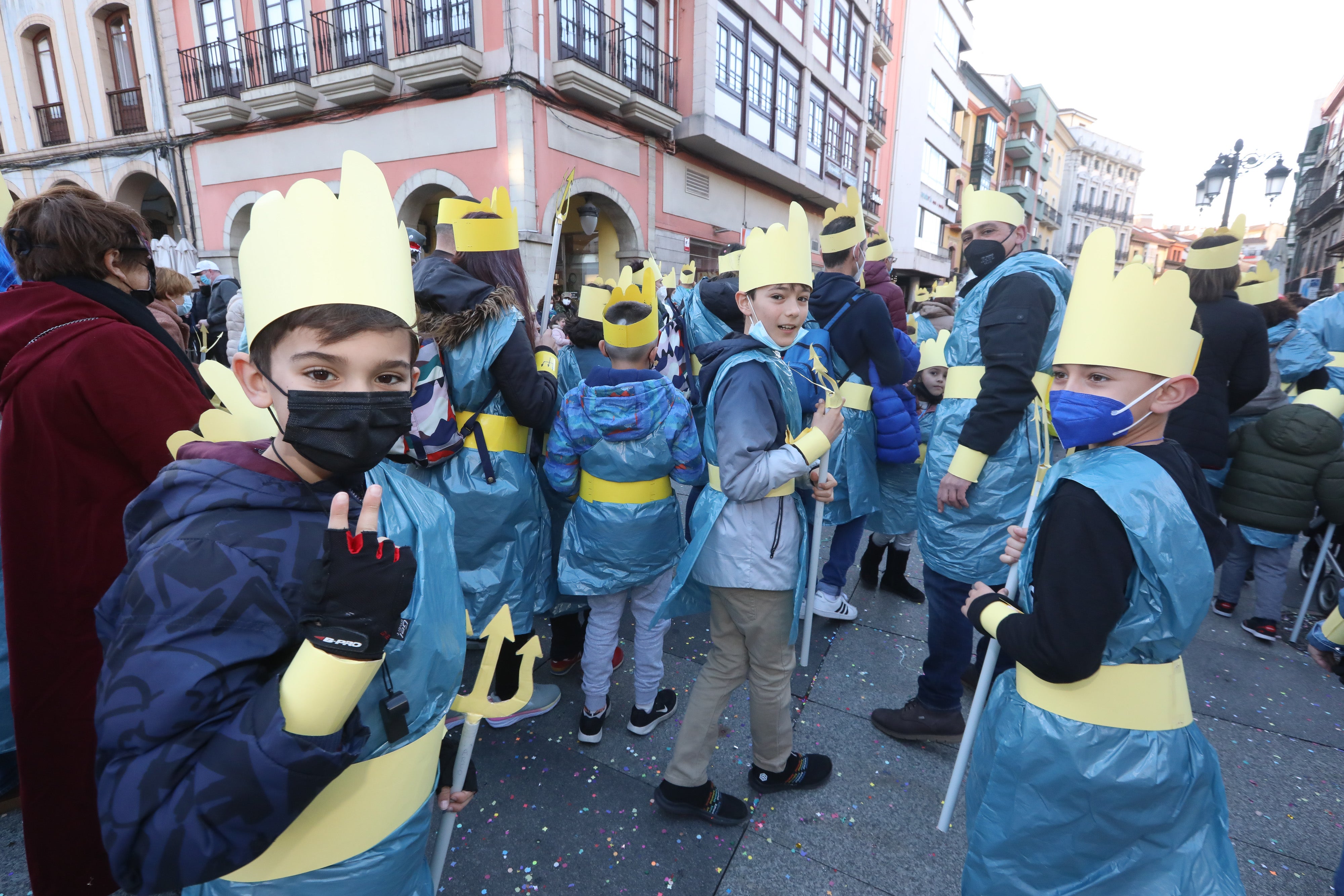 Fotos: Los escolinos se reencuentran con el Antroxu
