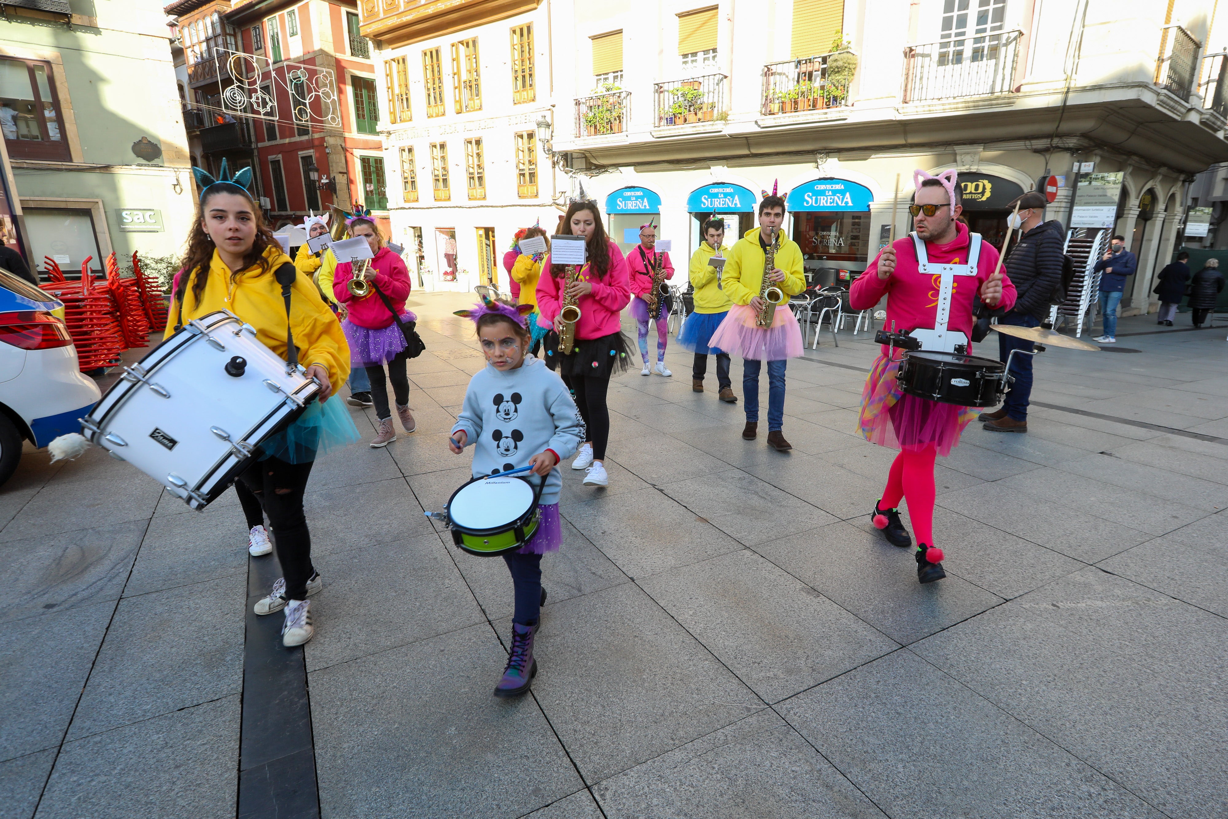 Fotos: Los escolinos se reencuentran con el Antroxu