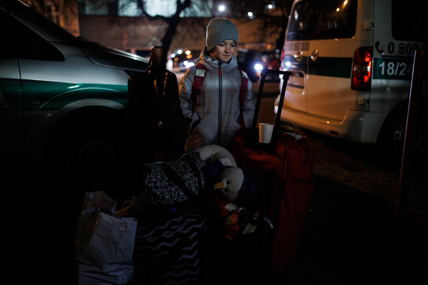 Fotos: El cuarto día de guerra en Ucrania, en imágenes