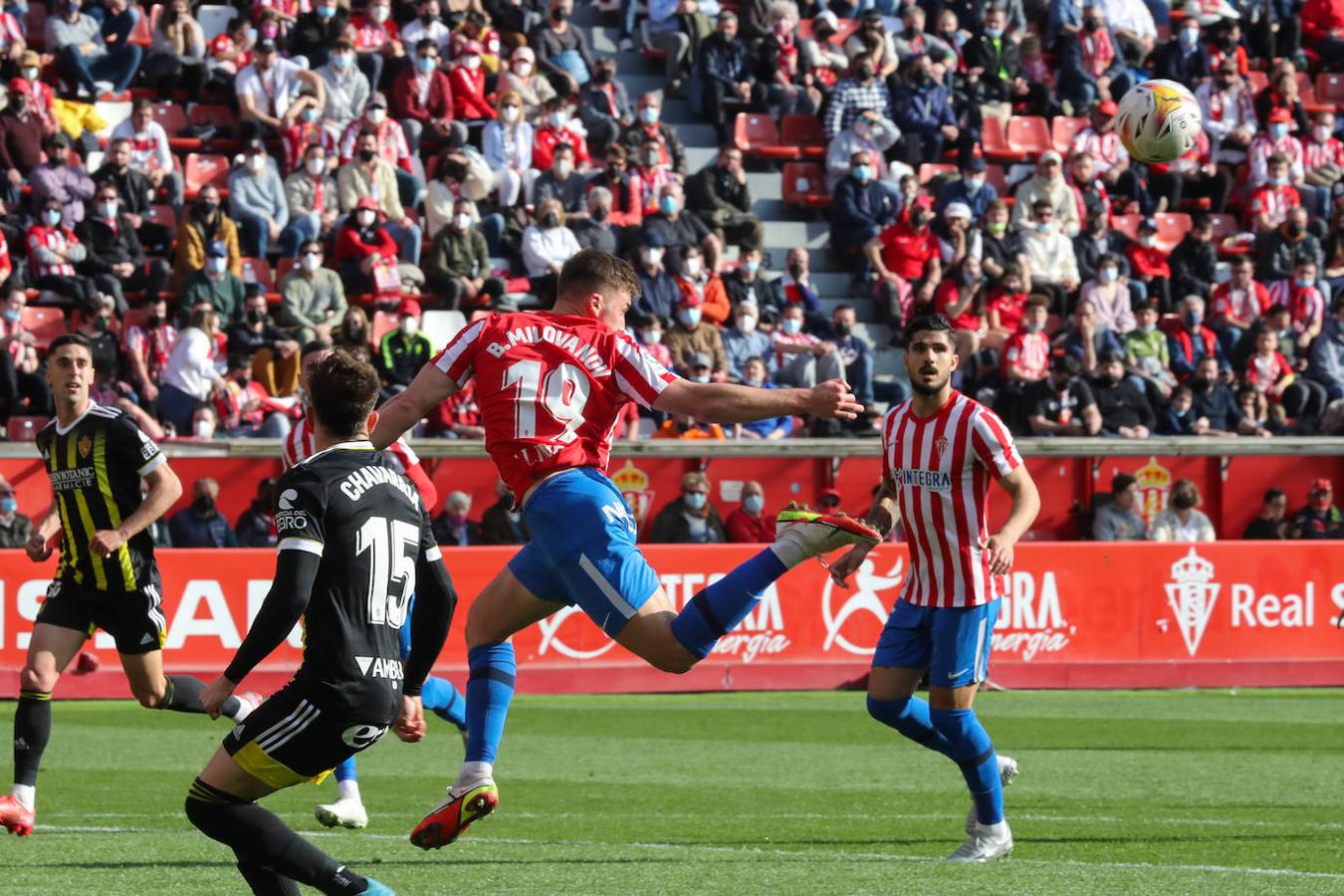 Fotos: Las mejores jugadas del Sporting - Zaragoza