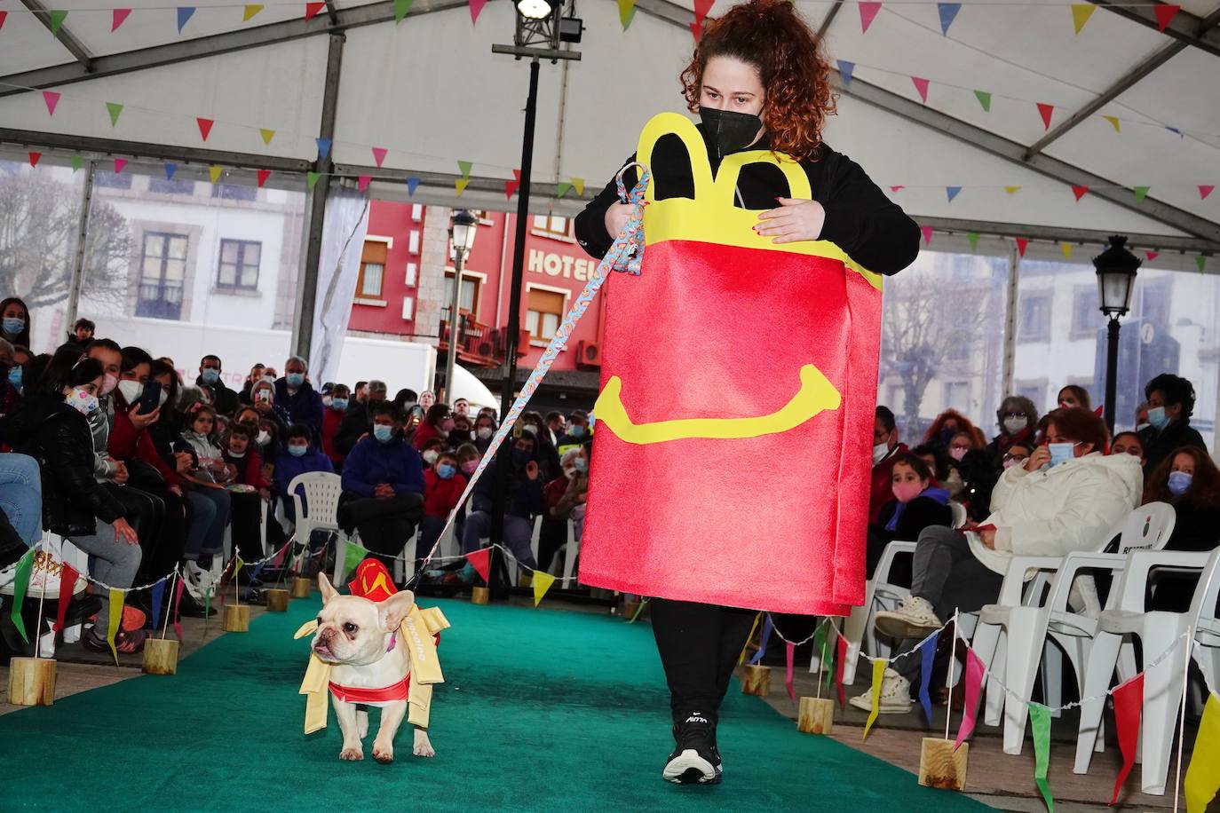 Fotos: Las mascotas de Cangas de Onís también se disfrazan