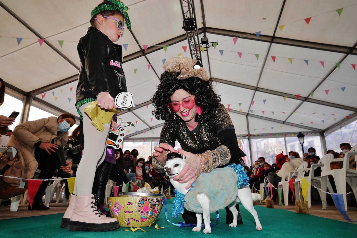 Fotos: Las mascotas de Cangas de Onís también se disfrazan