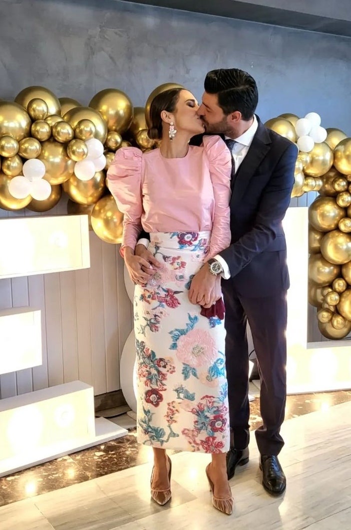 Paula Echevarría y Miguel Torres, enamorados y felices. 
