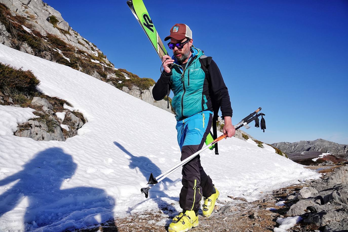 La carrera de esquí de montaña reúne este fin de semana a 120 participantes de toda España y Europa en el macizo de Andara, en los Picos