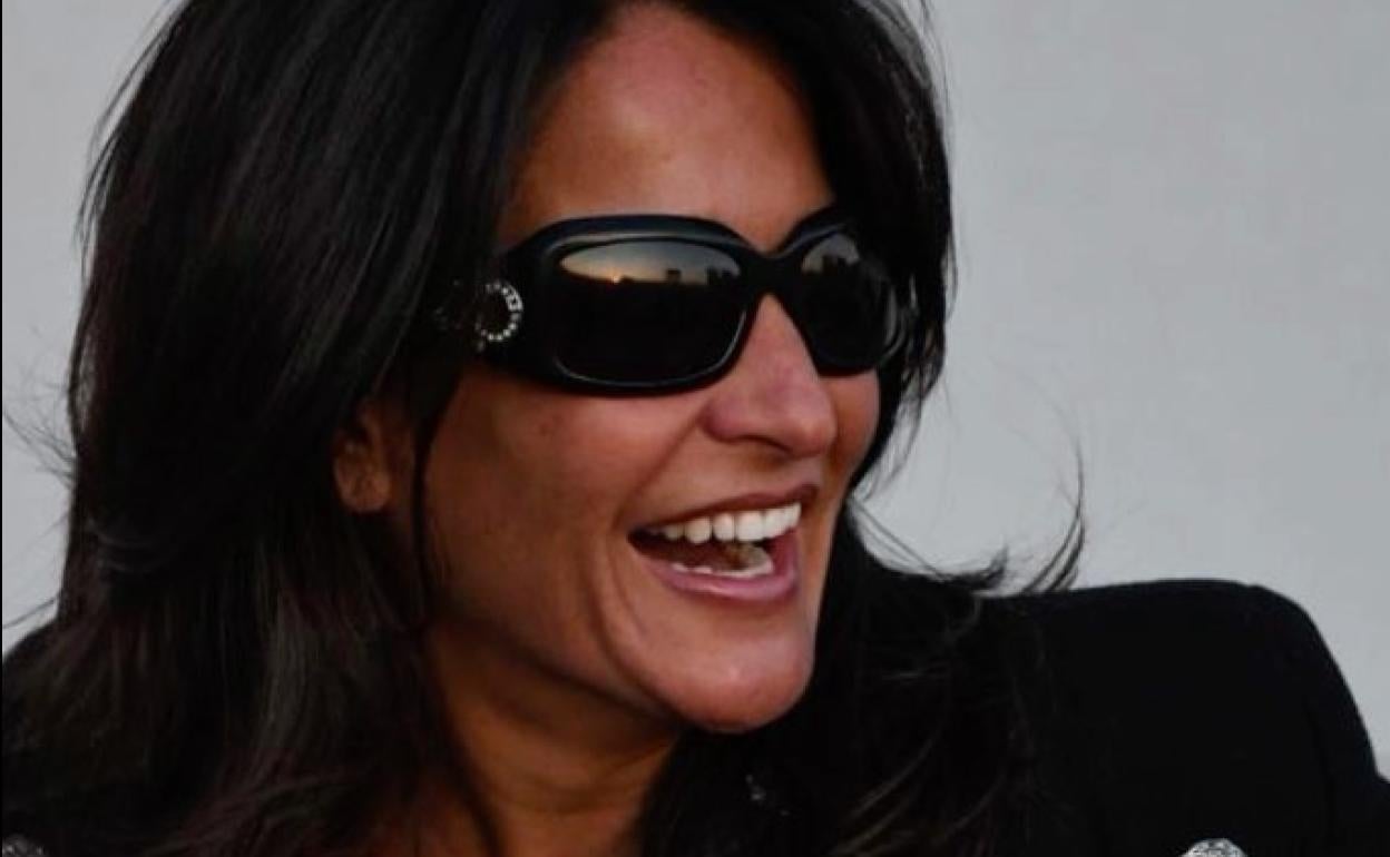 Aída Nízar, acusada de estafa. 