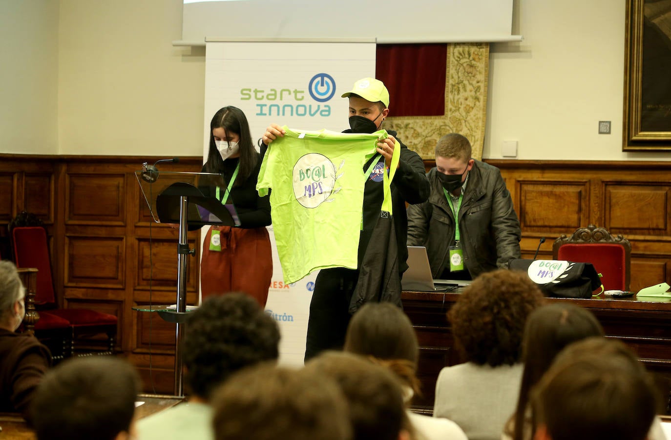 Proyecto 'Boal Maps' del colegio CPEB Carlos Bousoño de Boal en la categoría de menores de 18 años.
