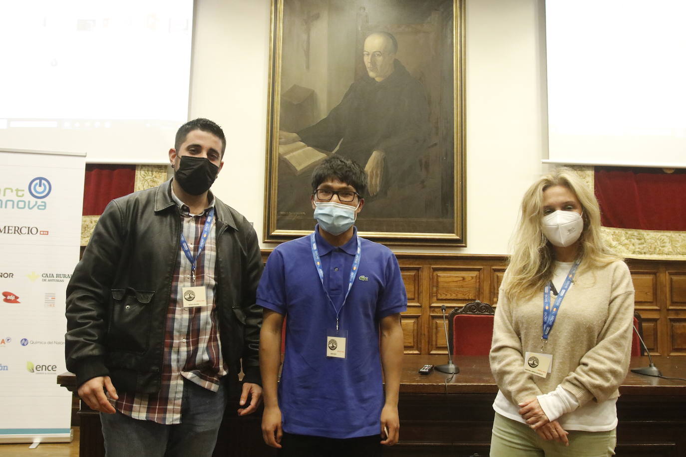 Los ganadores en la categoría de más de 18 años conquistaron al jurado con un proyecto de pastelería personalizada en el momento.