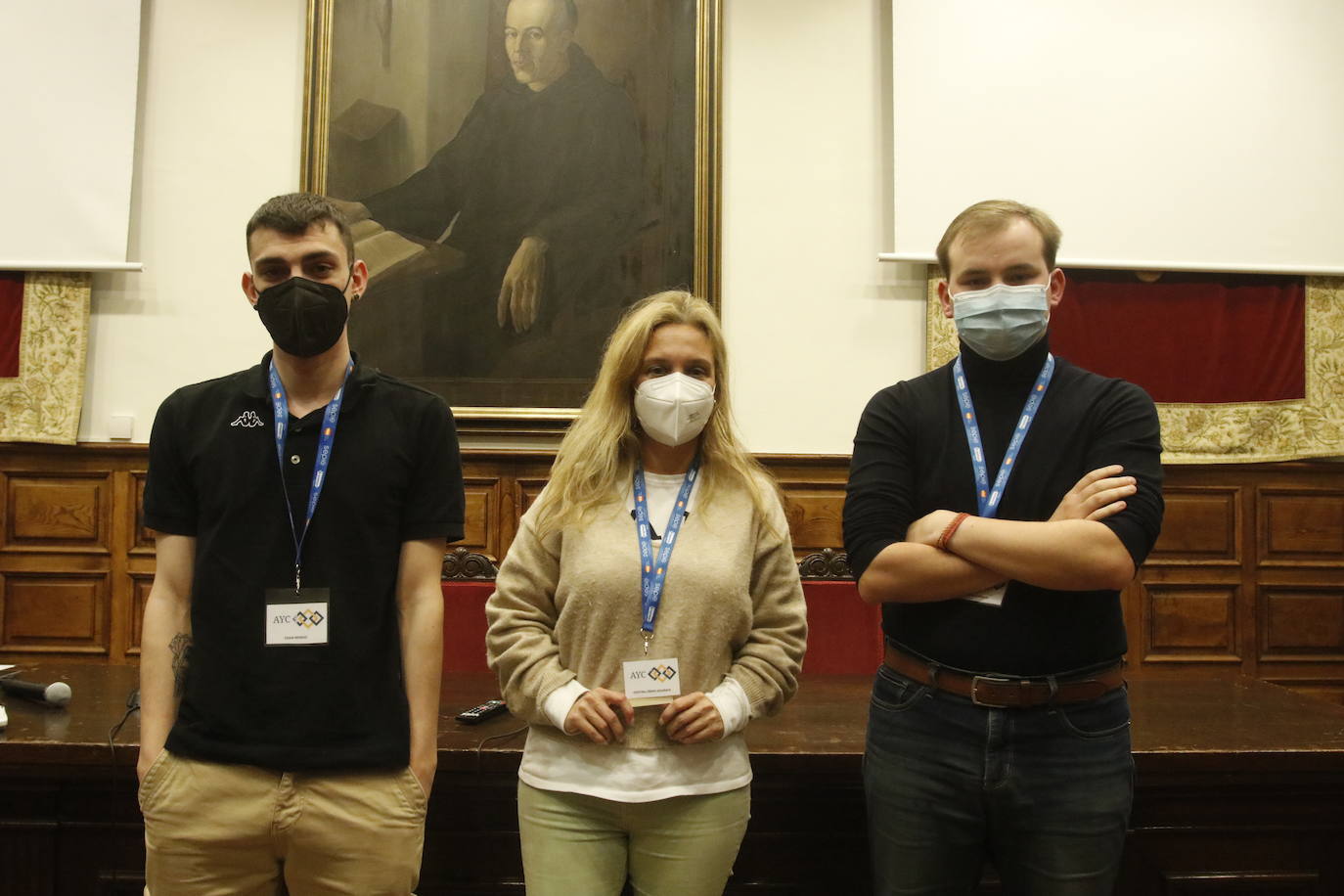 Los ganadores en la categoría de más de 18 años conquistaron al jurado con un proyecto de pastelería personalizada en el momento.