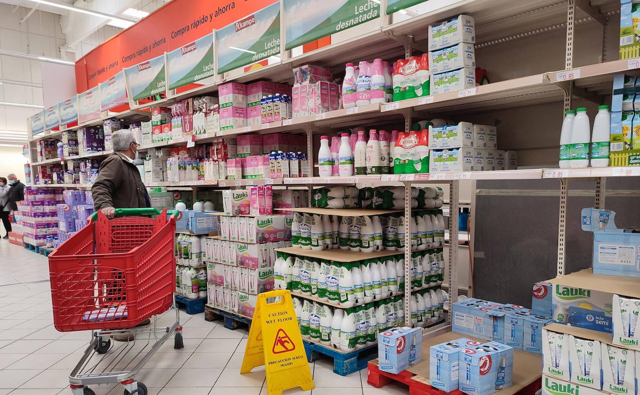 Un supermercado de Madrid.