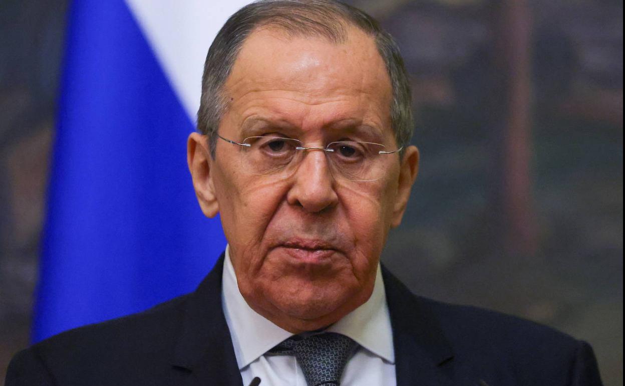 El ministro de Asuntos Exteriores ruso, Sergei Lavrov.