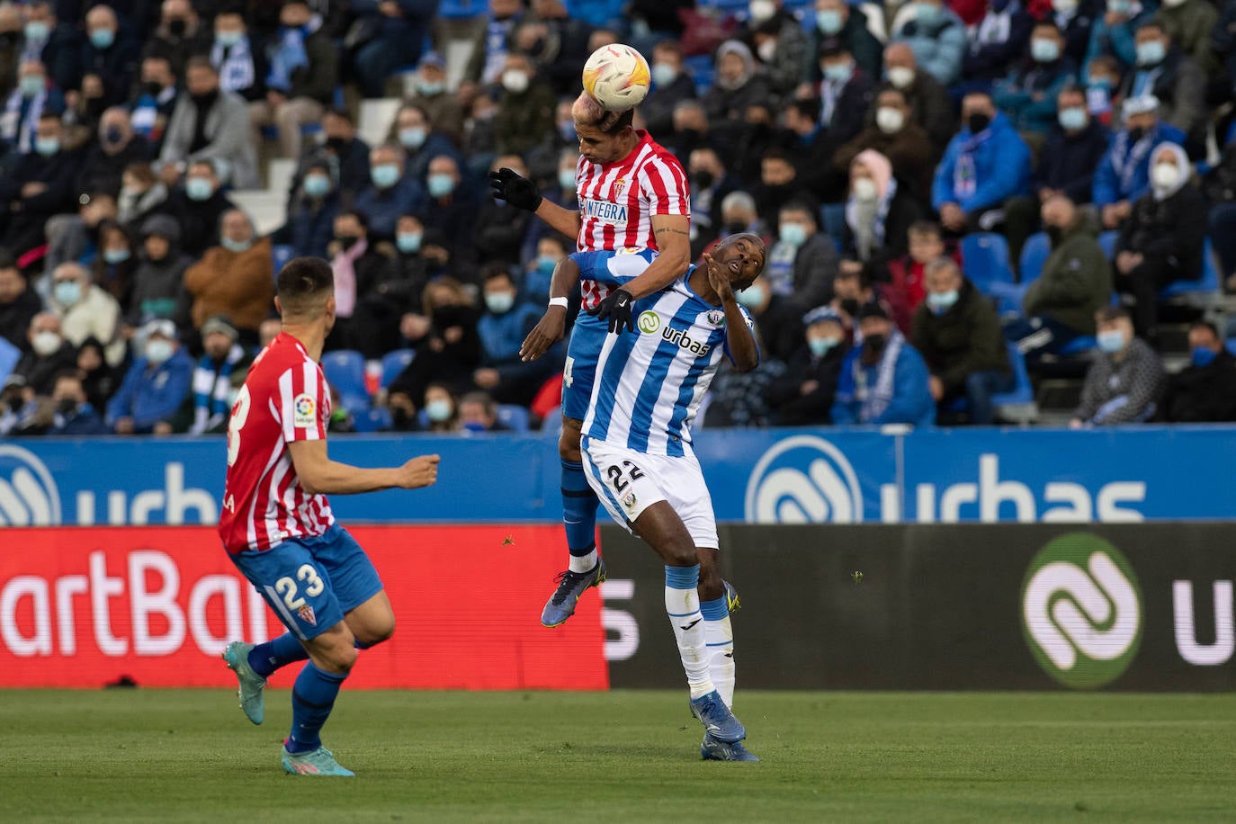 Fotos: Las mejores imágenes del Leganés - Sporting