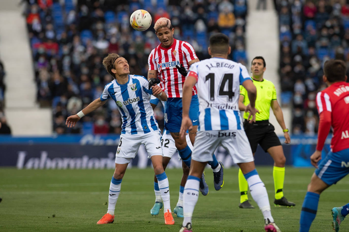 Fotos: Las mejores imágenes del Leganés - Sporting