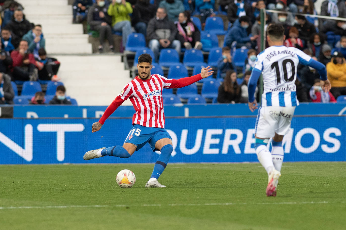 Fotos: Las mejores imágenes del Leganés - Sporting