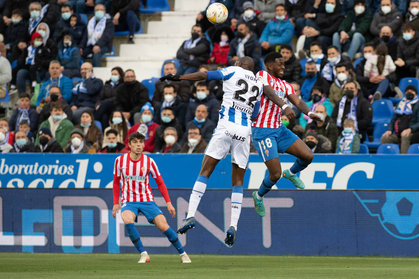 Fotos: Las mejores imágenes del Leganés - Sporting