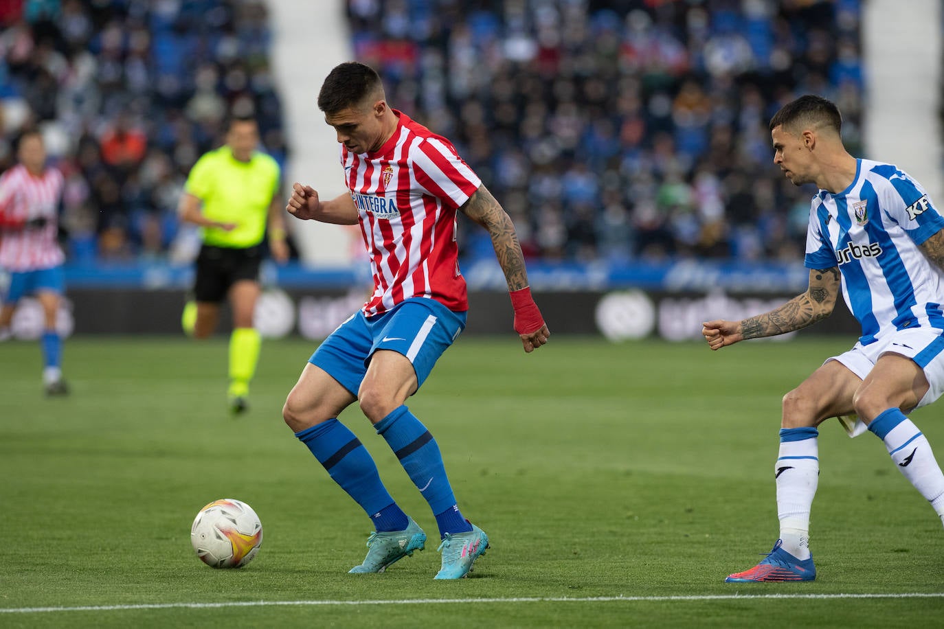 Fotos: Las mejores imágenes del Leganés - Sporting