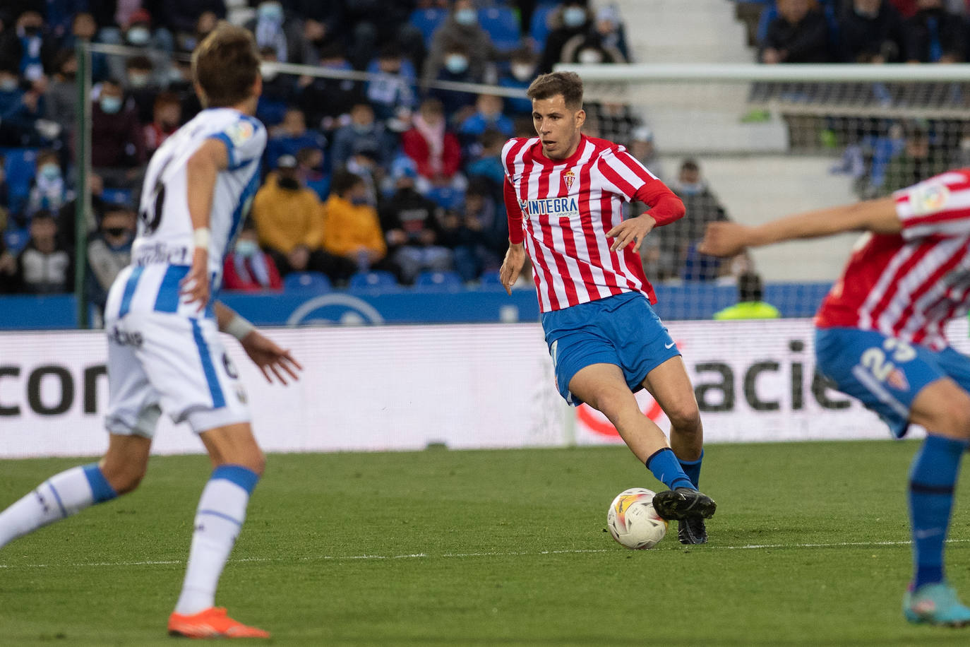 Fotos: Las mejores imágenes del Leganés - Sporting