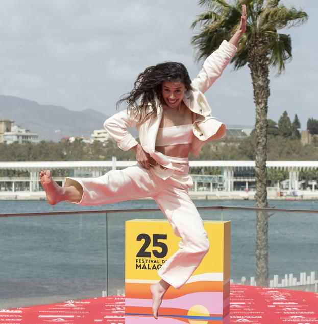 Patricia López Arnáiz, en el Festival de Málaga.